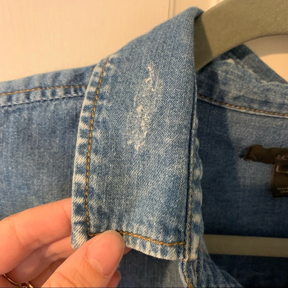 JCrew Chambray Top - Picture 4 of 6